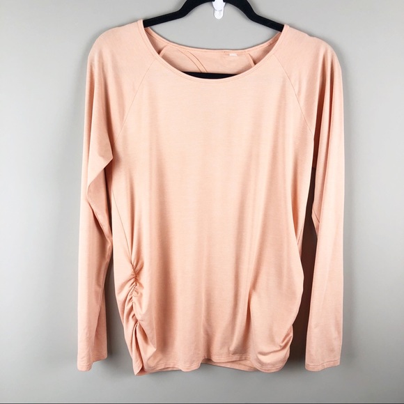 Lucy Tops - Lucy stretch yoga long sleeve key hole back top